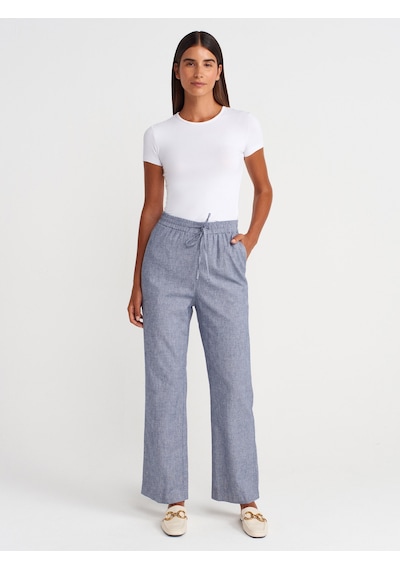 Dilvin 72144 Pijama Pantolon-lacivert Lacivert
