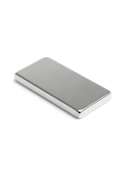 5 Adet - Köşeli Neodyum Mıknatıs, 20x10x1,5 Mm, Güçlü Magnet, N35 Kalite