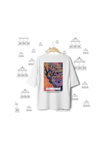 Dreamers Serisi No:5 T-shirt - Gri