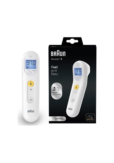 Braun Sensian 3 Bnt050ee Temassız Alından Ateş Ölçer