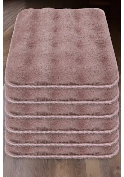 My Evilla Bubble Kaymaz Sandalye Minderi 6'lı 40x40 Pembe