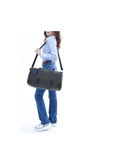 My Free Bag Gk Kanvas Unisex İş, Seyehat, Spor İçin El Çantası / Valizi Haki Siyah Haki - Siyah