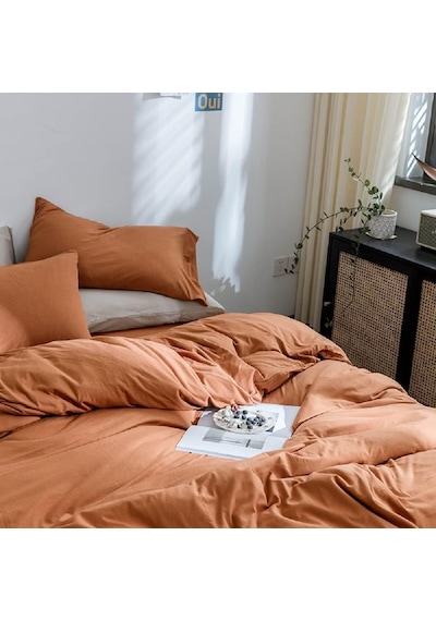 Jersey Örme Pamuk Nevresim Takımı Katı Kabak Rengi, Lüks Yumuşak Yorgan Kılıfı Kraliçe Boy 3 Parça Yatak Seti 1 Nevresim 2 Yastık Kılıfı Tam Set Çok renkli Jersey Örme Pamuk Nevresim Takımı Katı Kabak Rengi, Lüks Yumuşak Yorgan Kılıfı Kraliçe Boy 3 Parça Yatak Seti 1 Nevresim 2 Yastık Kılıfı Tam Set Çok renkli