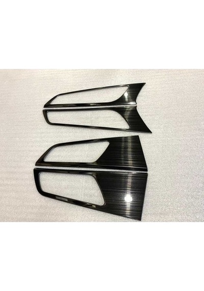 Karva Hyundai Tucson Iç Kapı Kolu Kaplama Titanyum Siyah 2015-2018