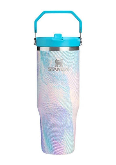 Stanley The Iceflow Flıp Straw 2.0 Tumbler 0.89l Pipetli Termos 10-13424-0663 Mavi
