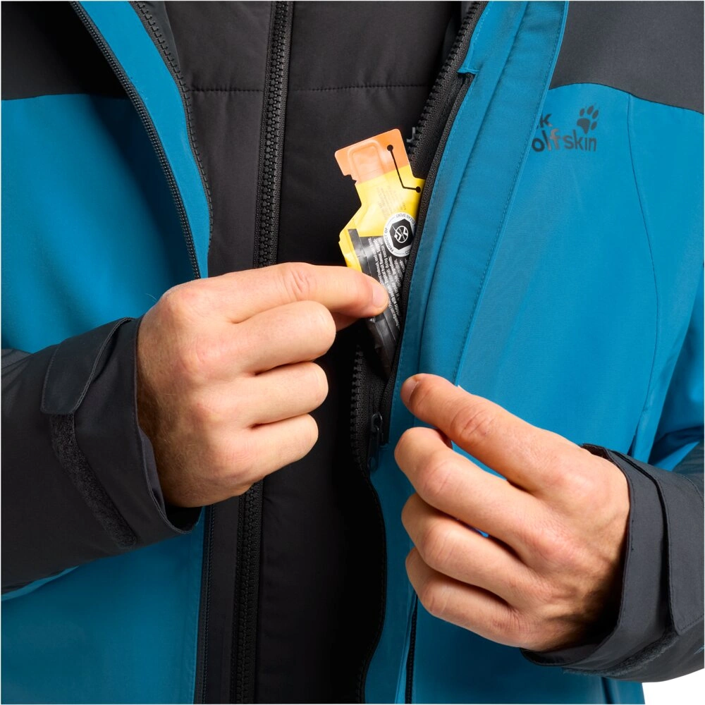 Jack Wolfskin Wıld Places 3ın1 Jkt M Mont A65257-8026 Mavi