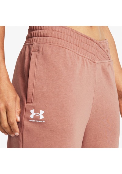 Under Armour Rival Terry Crop Kadın Pembe Günlük Eşofman Altı
