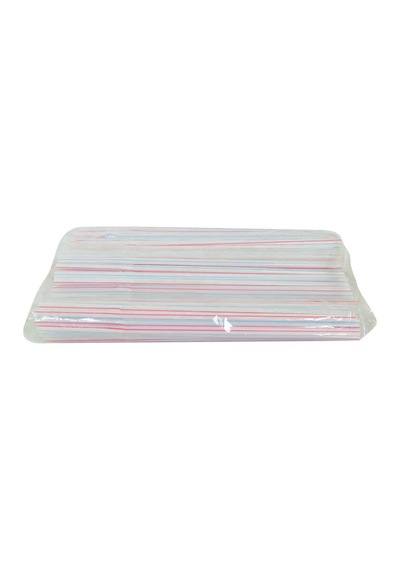 Körüklü Çizgili Pipet Ayran Kola Meşrubat Pipeti 22 Cm Karma Renk 150 Adet Paket