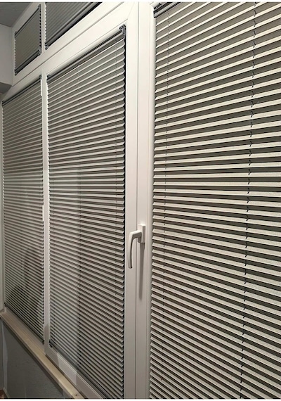 Kidmex Plise Black Out Katlanır Cam Balkon Perdesi 4 Renk - Ofis Perdesi - Mutfak Perdesi - Salon Perdesi