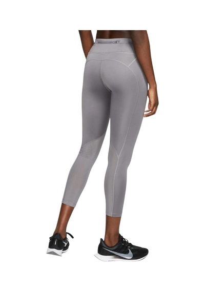 Nike Dry Normal Belli, Cepli, Toparlayıcı Kısa Koşu Taytı Gri Gri