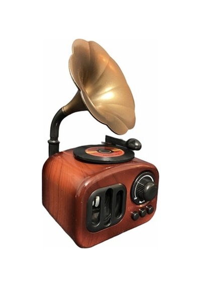 Kurmalı Gramafon Müzik Kutusu