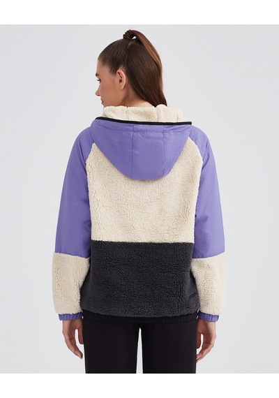 Skechers W Outdoor Fleece Full Zip Sherpa Kadın Off White Ceket S232311-102 Beyaz Skechers W Outdoor Fleece Full Zip Sherpa Kadın Off White Ceket S232311-102 Beyaz