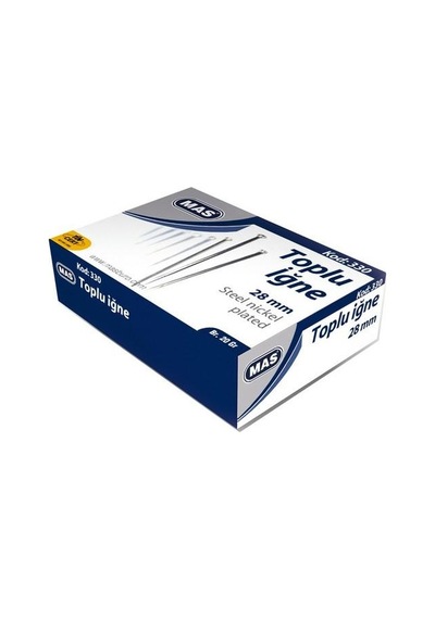 Mas 330 Toplu İğne 20Gr Nikel 28Mm