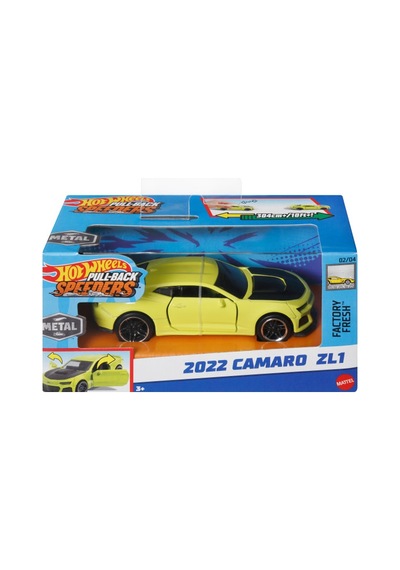 Hw Pullback Asst 2022 Camaro Zl1 Hwh46 Çok Renkli