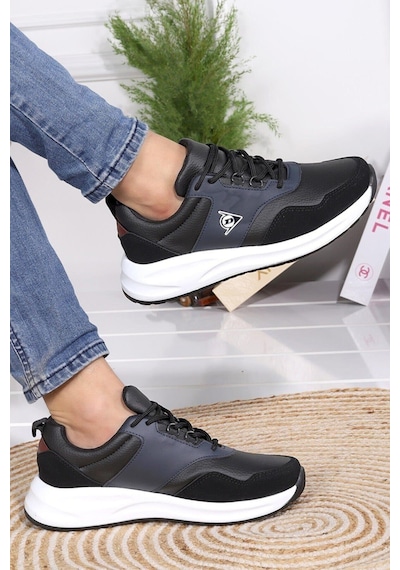 Dunlop Orthopedix 1589 Anatomik Erkek Bağcıklı Sneaker Spor Ayakkabı 001