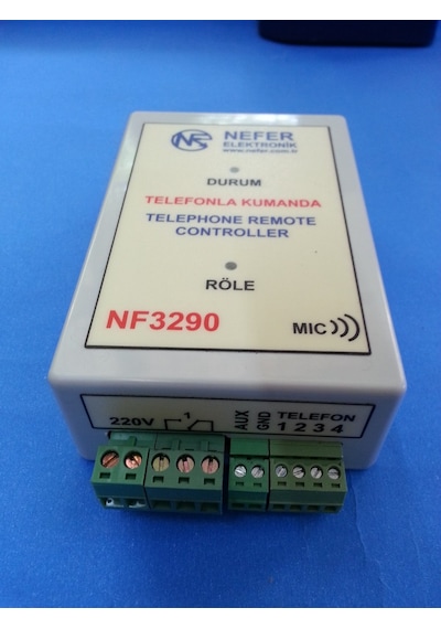 Nefer Nf3290 Gsm Dalgıç Pompa Kontrol Uzaktan Kumanda Sulama Sera