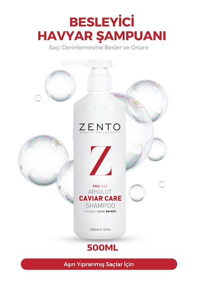 Zento Cavıar Care Havyar Bakım Şampuanı 500 Ml