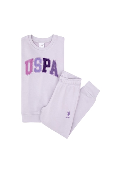 U.S. Polo Assn. Kız Çocuk Lila Eşofman Takımı 50318952-VR034