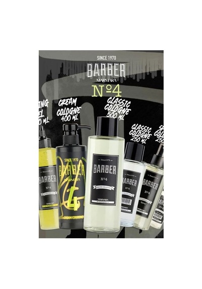 Barber Marmara Shaving Gel 250ml. No:4