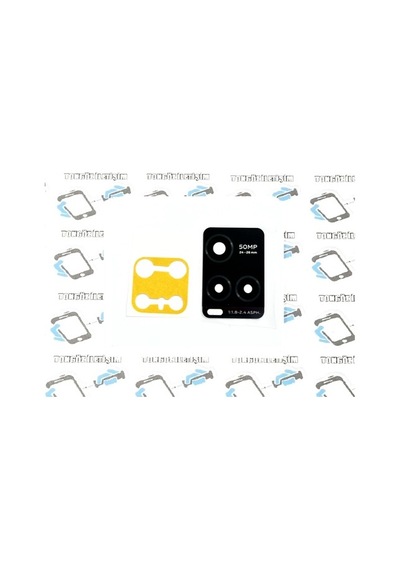 Tkgz Vivo Uyumlu Y21S Arka Kamera Camı Lens Yapışkanlı (504372415)