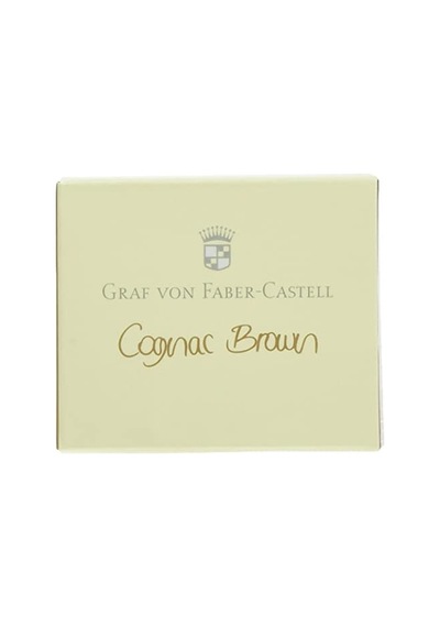 Ayrex Graf Von Faber-castell Dolma Kalem Kartuşu 6'li Konyak