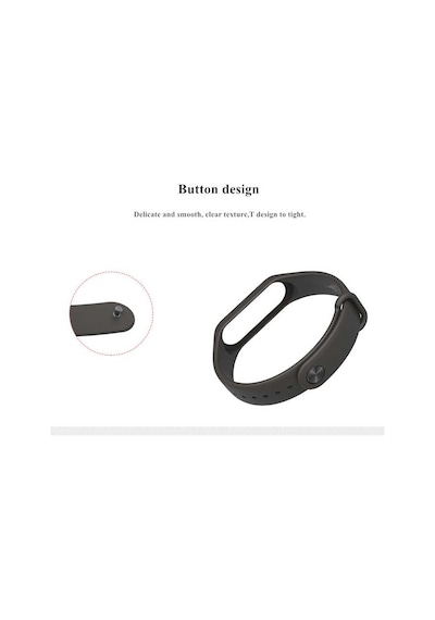 Xiaomi Mi Band 2 Uyumlu Zore Kordon-beyaz