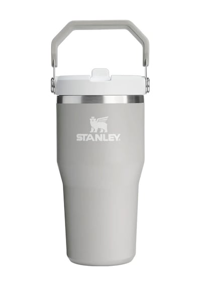 Stanley Iceflow Flip Straw Tumbler Pipetli Termos 0.60 L Ash Çok Renkli
