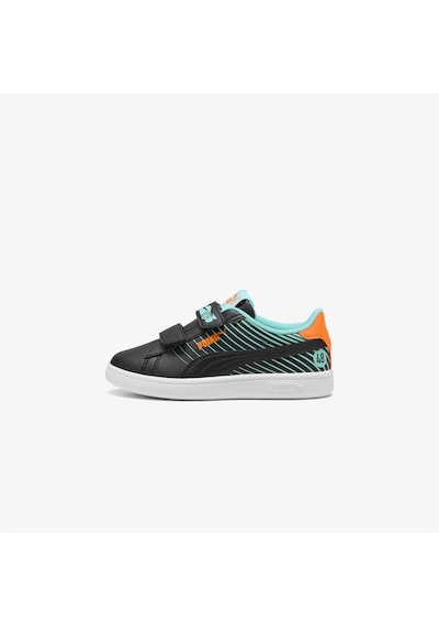 Puma Smash 3.0 Poised 2 Race Çocuk Siyah Spor Ayakkabı 026 400657 Siyah