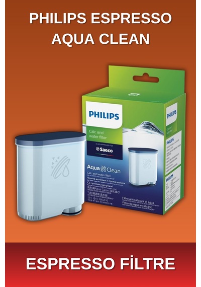 Philips Uyumlu - Ca6903/10 Espresso Makinesi Kireç Ve Su Filtresi Beyaz