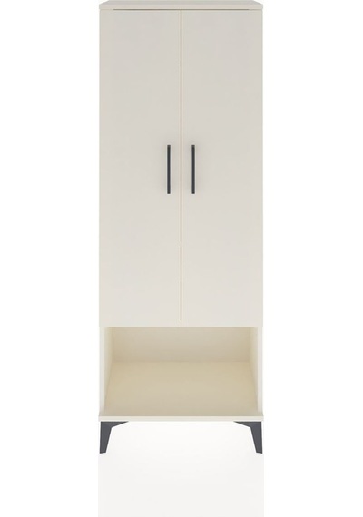 Arges Dolap 2 Raflı 2 Kapaklı Tek Askılı 60x30x163 Aytaşı-aytaşı Aytaşı