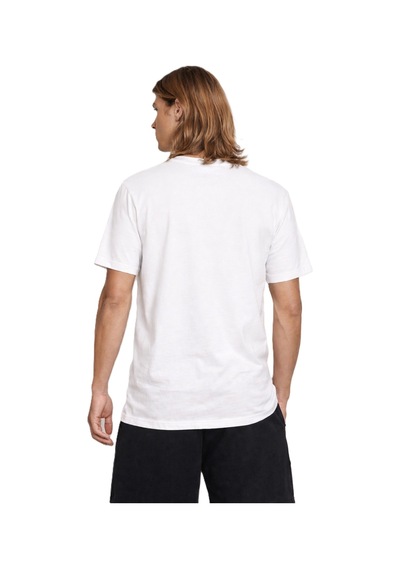 Nike Sportswear Futura Swoosh Logo Tee White T Shirt Unisex Baskılı Tişört Beyaz