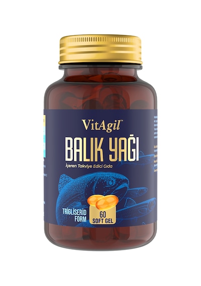 VitAgil Omega 3 1200 Balık Yağı 60 Tablet