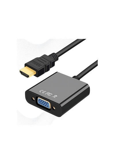 Polotech W8530 Hdmı To Vga Kablo Çevirici Dönüştürücü + Ses Destekli