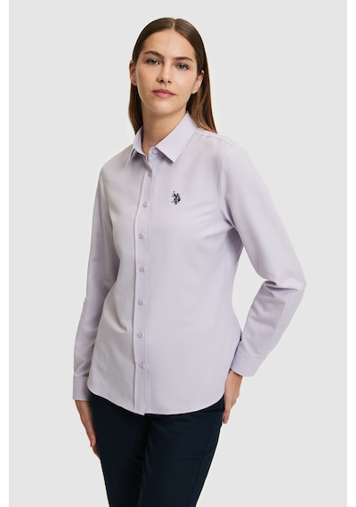 U.s. Polo Assn. Kadın Lila Gömlek Basic 50324791-vr034