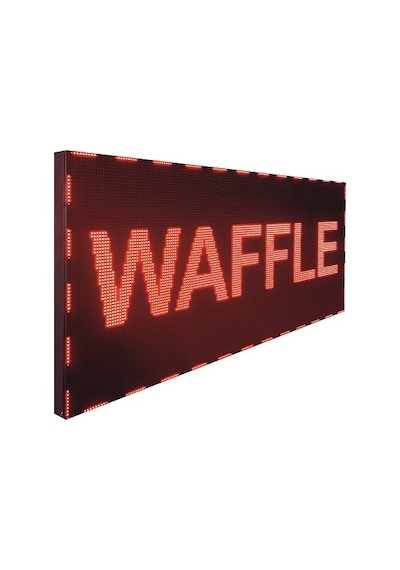 Kayan Yazı 32x128cm Led Tabela Işıklı Tabela Reklam