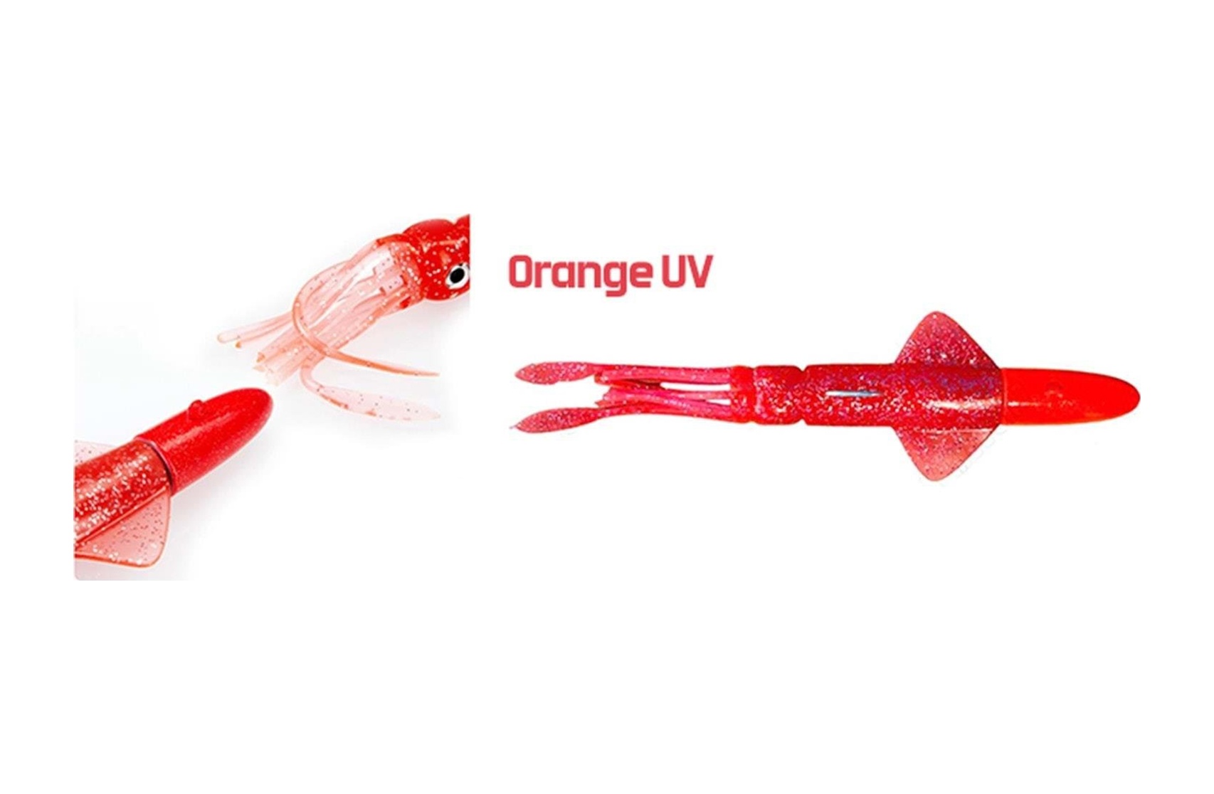 Ryuji Calamari 20cm 150gr Silikon Yem - Pearl Whıte Uv