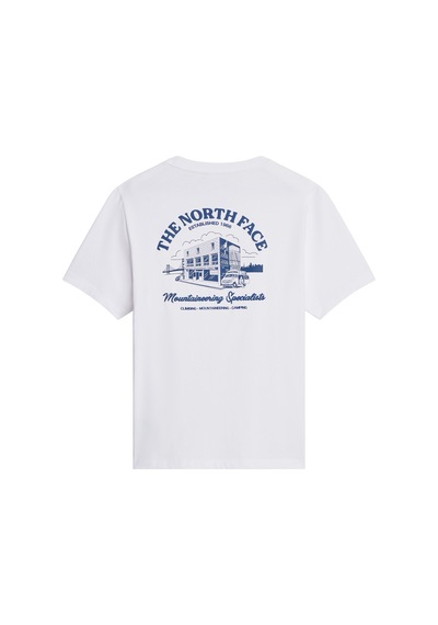 The North Face U Og Store Rlx Ss Tee-graphıc Unisex Tişört Nf0a8jacjk31 Beyaz