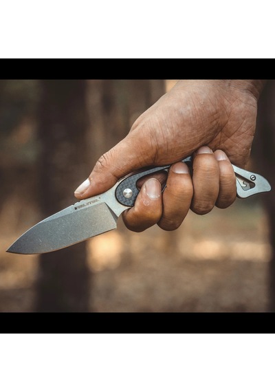 Real Steel Cormorant Apex Karbon Fiber Sap 14c28n Çelik Kamp Bıçağı 3723 Kum