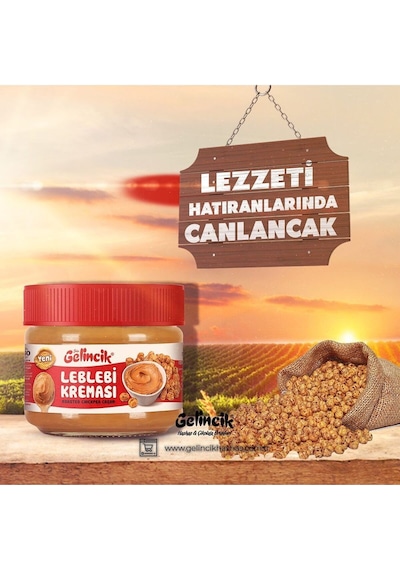 Kahvaltılık Sürülebilir Doğal Katkısız 650gr Özel Üretim Orijinal Leblebi Kreması