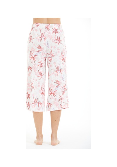 Lılac Kadın %100 Viskon Çiçek Desenli Pijama Altı Capri Bej-pudra Pembe Bej-pudra Pembe Lılac Kadın %100 Viskon Çiçek Desenli Pijama Altı Capri Bej-pudra Pembe Bej-pudra Pembe