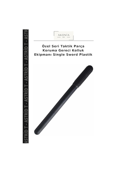 Özel Seri Taktik Parça Koruma Gereci Kolluk Ekipmanı Single Sword Plastik