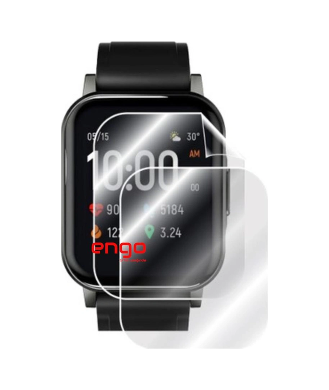 Haylou Smart Watch 2 Ekran Koruyucu Tpu Film Şeffaf 2 Adet