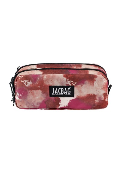 Jacbag Dual Pouch Pencıl Case-çift Bölmeli Kalemkutu - Pembe Bulut Pembe Bulut