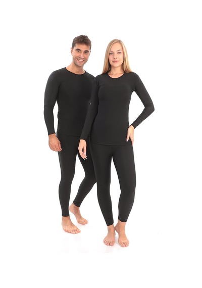 Xmlbayiciniz Unisex Kışlık Pamuklu Yakmayan Termal İçlik, Alt Üst Takım, Fanila Genel
