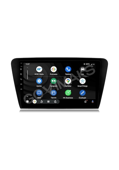 Govimaks Skoda Super B 2015-2021 Uyumlu 8 Gb Ram 128 Gb Hafıza Androıd Multımedıa Teyp 10.1"