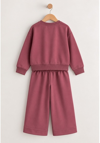 Cigit Sweatshirt Takım 2-8 Yaş Antik Pembe
