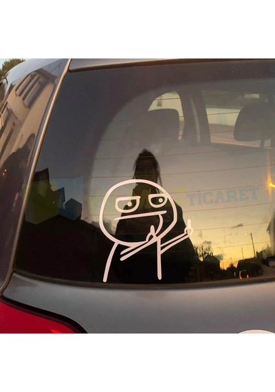 Jdm Orta Parmak Oto Sticker Yapıştırma Araba Etiket 2 Ad Çıkartma Jdm Orta Parmak Oto Sticker Yapıştırma Araba Etiket 2 Ad Çıkartma