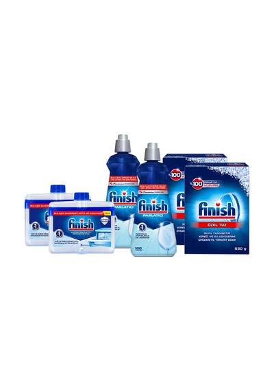 Finish Bulaşık Makinesi Temizlik ve Bakım Seti x 2 Adet