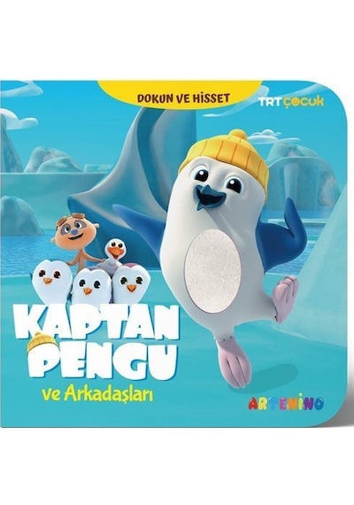 Kaptan Pengu - Trt Çocuk Dokun Ve Hisset Kitap