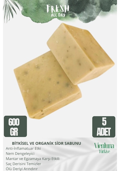 Vienluna El Yapımı Sidr Sabunu 5 x 120 G